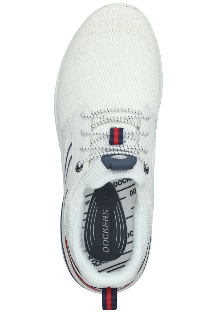 Dockers Sneaker Lederimitat Weiß