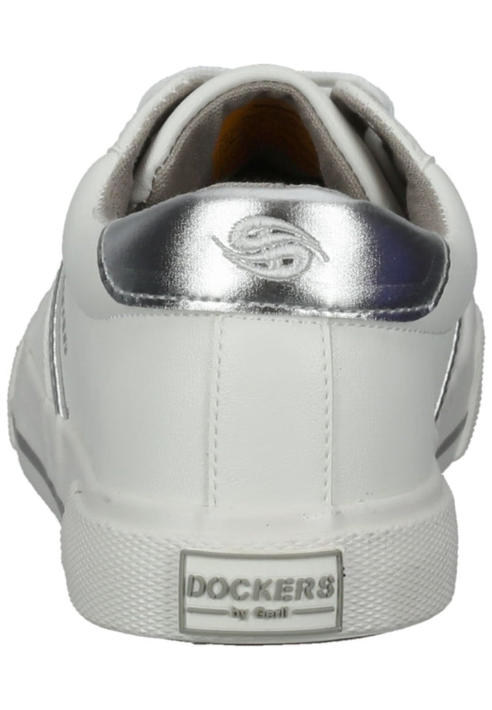 Dockers Sneaker Lederimitat Weiß
