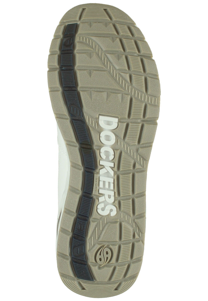 Dockers Sneaker Lederimitat Weiß