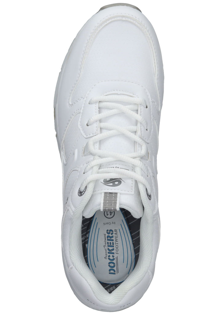 Dockers Sneaker Lederimitat Weiß