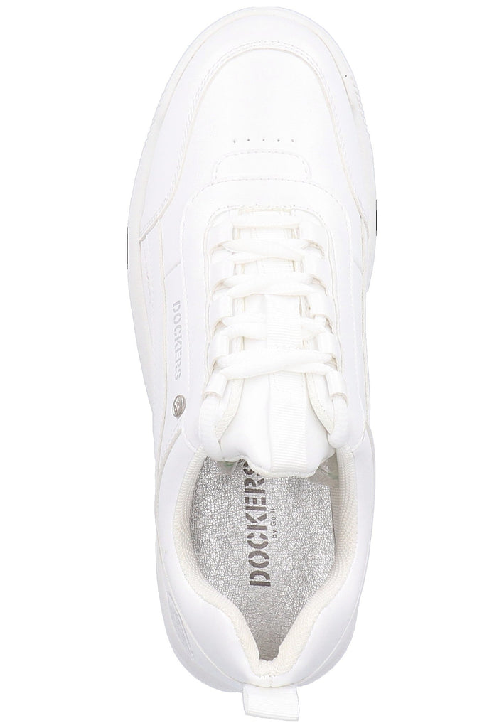 Dockers Sneaker Lederimitat Weiß