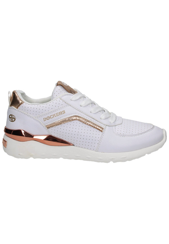 Dockers Sneaker Lederimitat Weiß