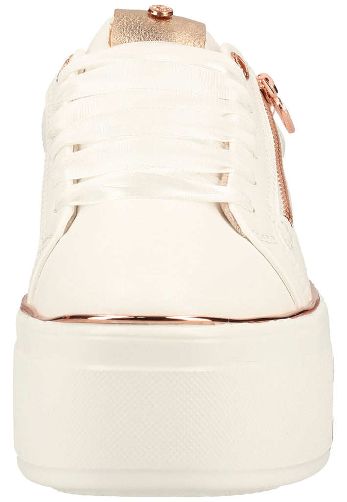 Dockers Sneaker Lederimitat Weiß/Rosa