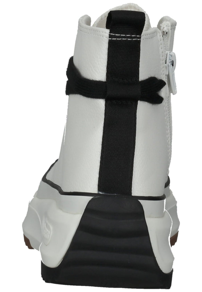 Dockers Sneaker Lederimitat Weiß/Schwarz