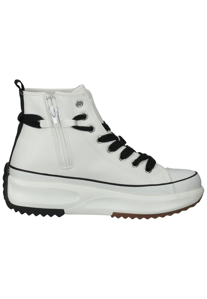 Dockers Sneaker Lederimitat Weiß/Schwarz