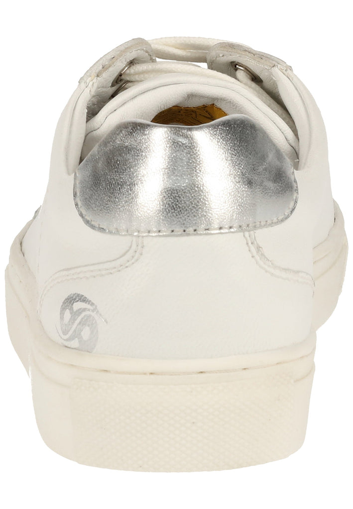 Dockers Sneaker Nappaleder Weiß/Silber