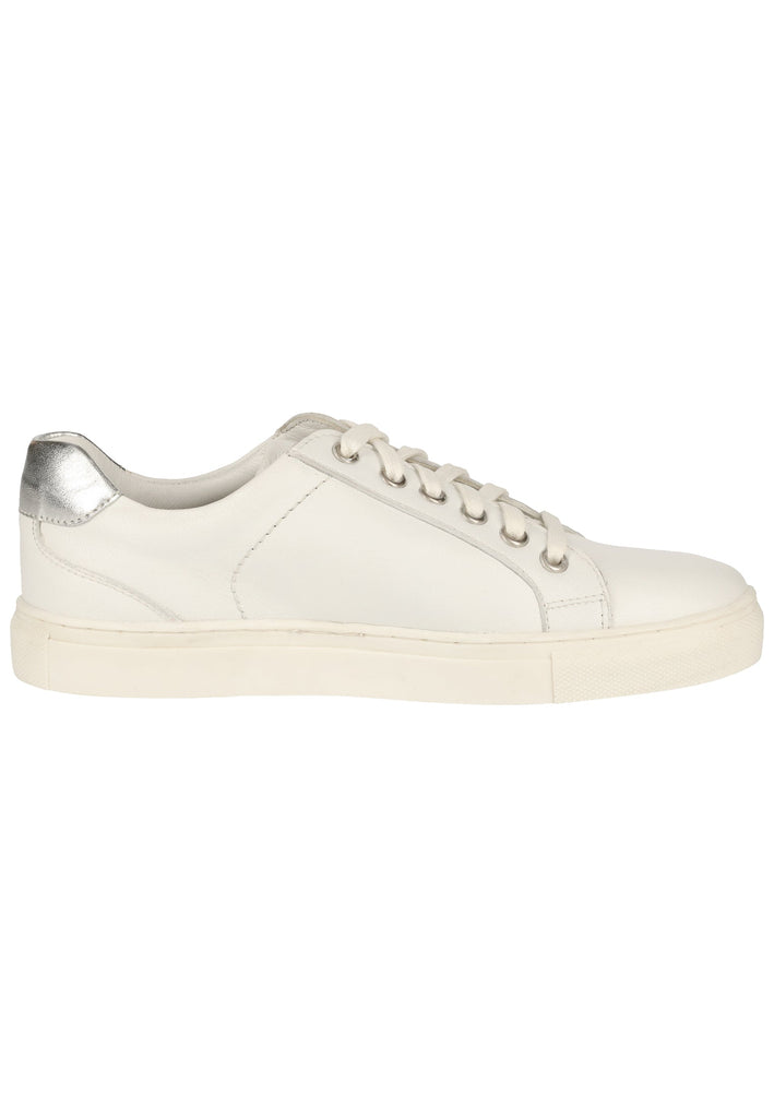 Dockers Sneaker Nappaleder Weiß/Silber