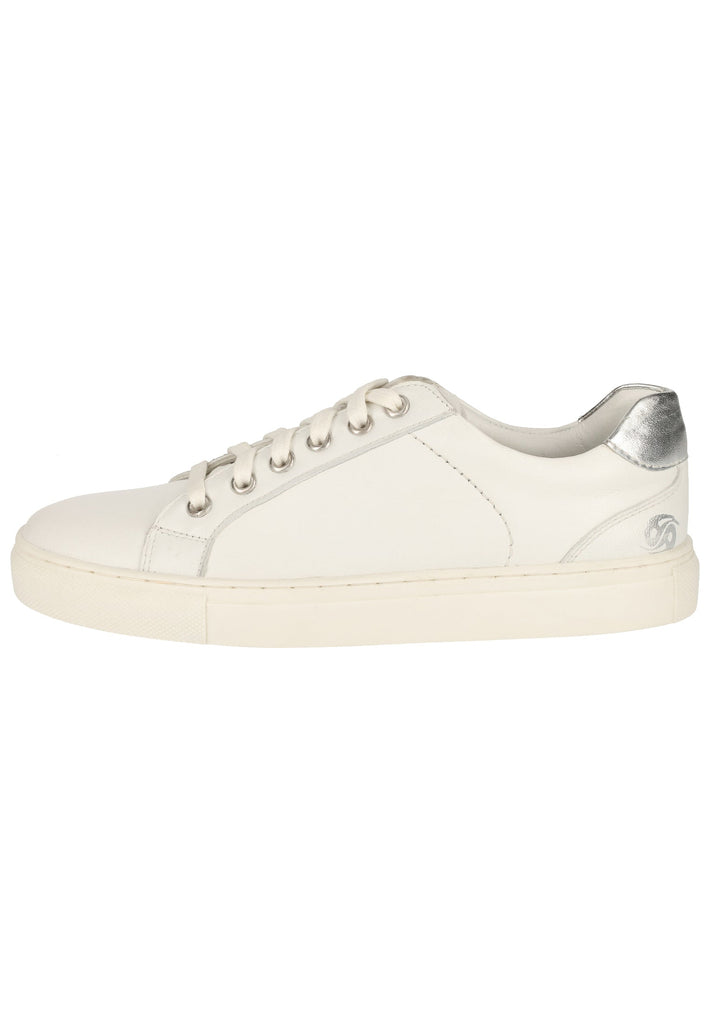 Dockers Sneaker Nappaleder Weiß/Silber