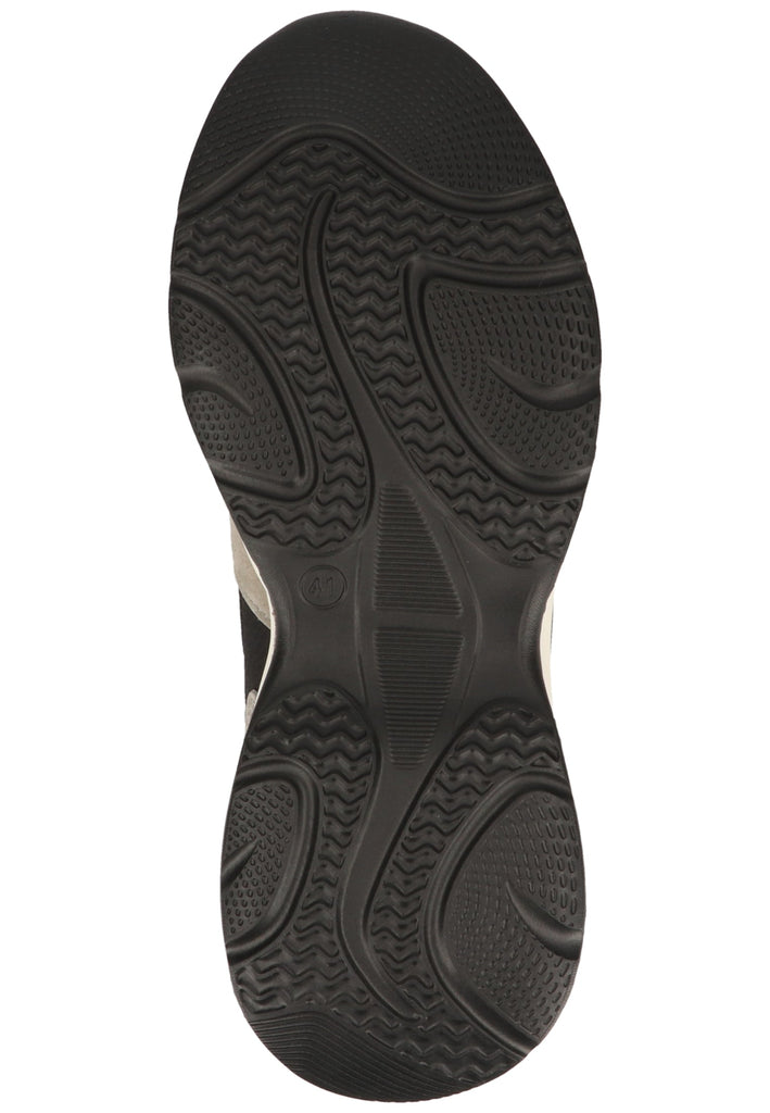 Dockers Sneaker Nubukleder/Textil Schwarz/Grau