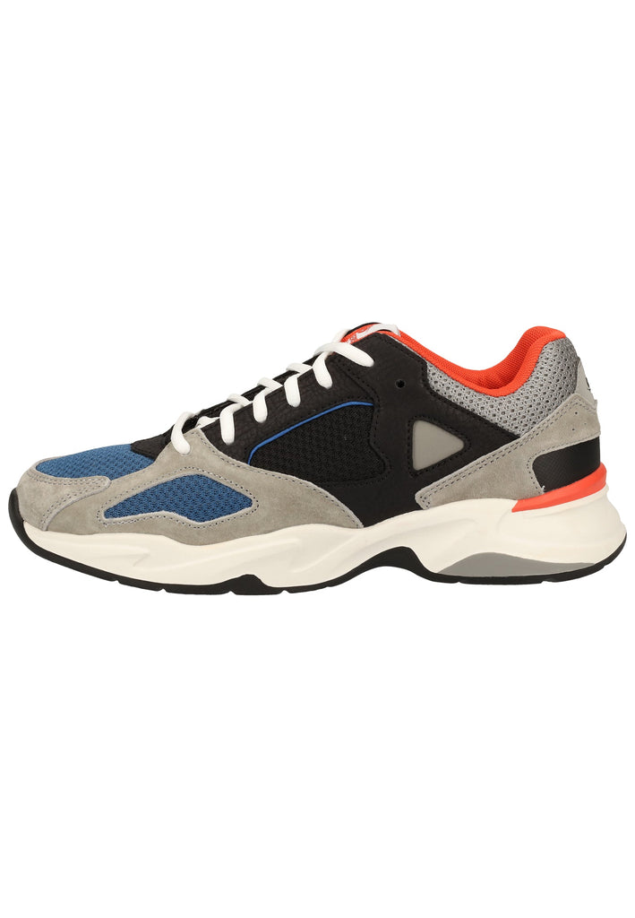 Dockers Sneaker Nubukleder/Textil Schwarz/Grau