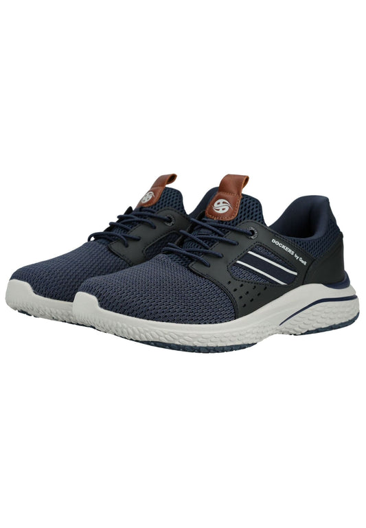 Dockers Sneaker Textil Blau/Braun