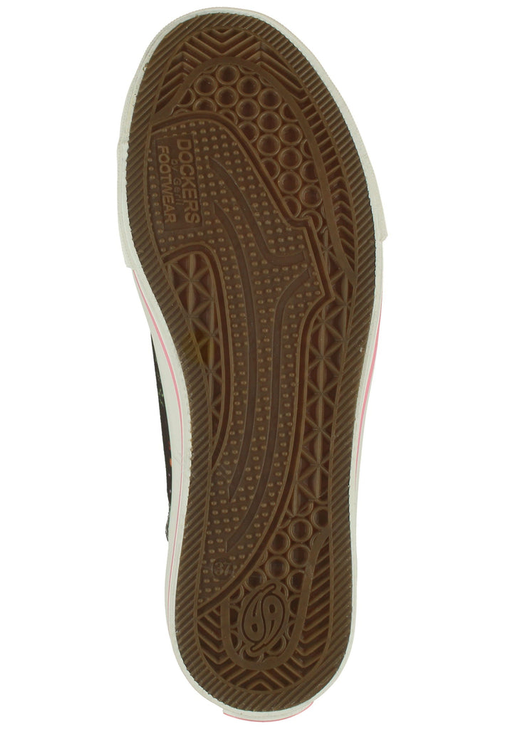 Dockers Sneaker Textil Schwarz/Pink