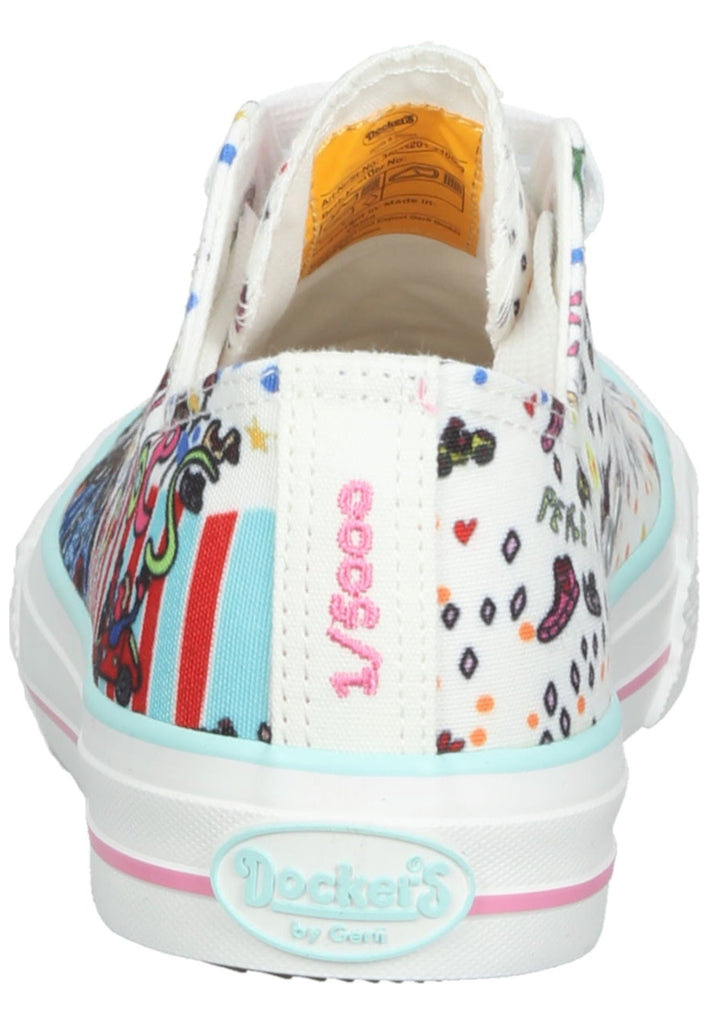 Dockers Sneaker Textil Weiß Kombi