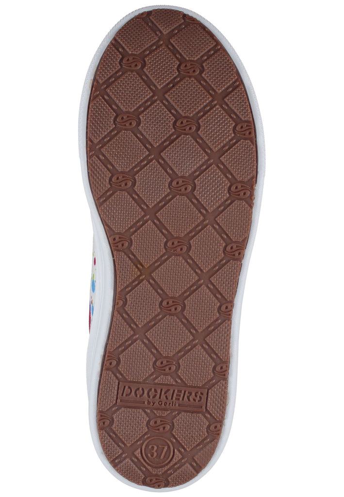 Dockers Sneaker Textil Weiß Kombi