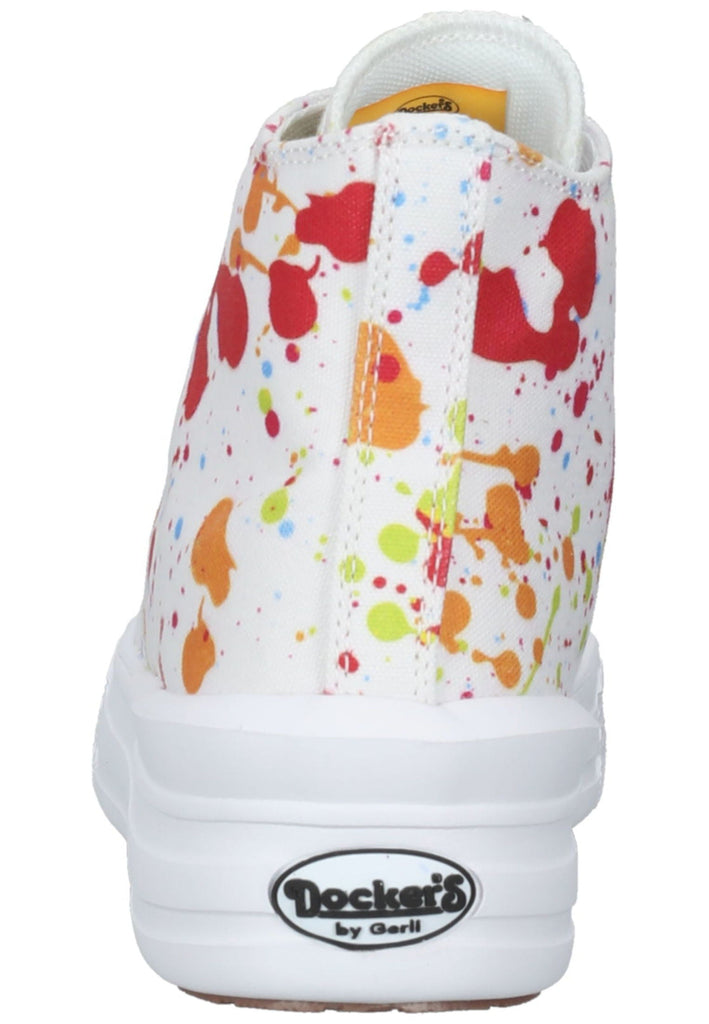 Dockers Sneaker Textil Weiß Kombi