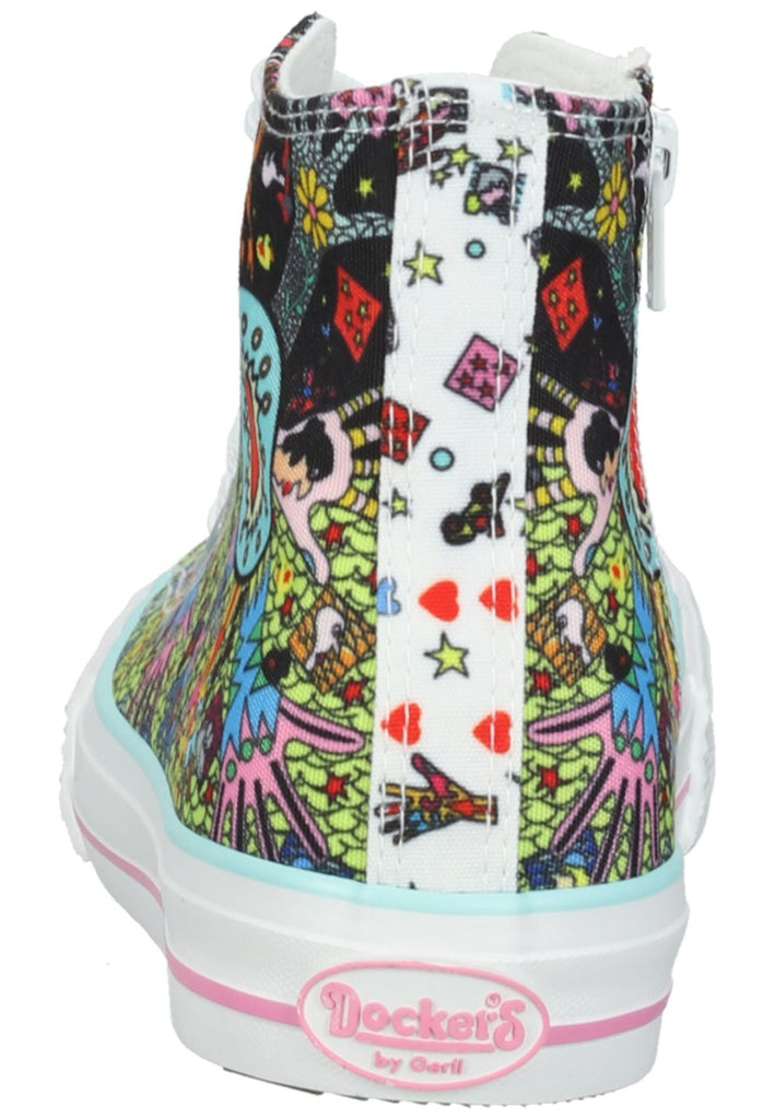 Dockers Sneaker Textil Weiß/Rot