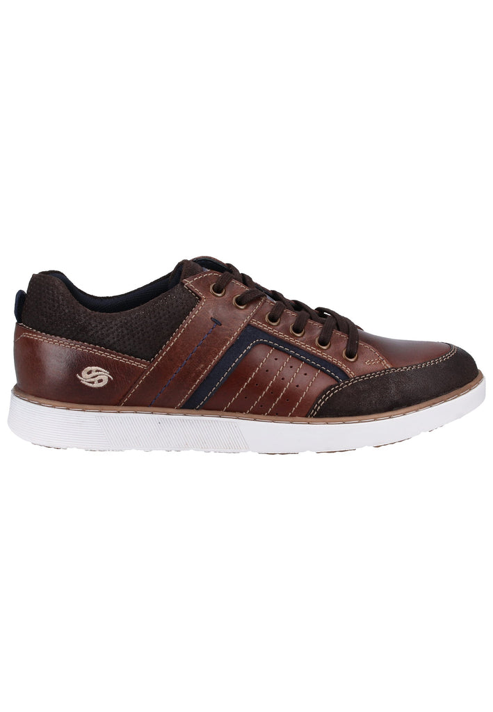 Dockers Sneaker Veloursleder Braun/Blau