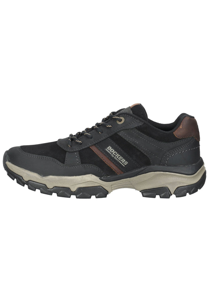 Sport- und Wanderschuhe Dockers Wanderschuhe Leder Schwarz/Braun