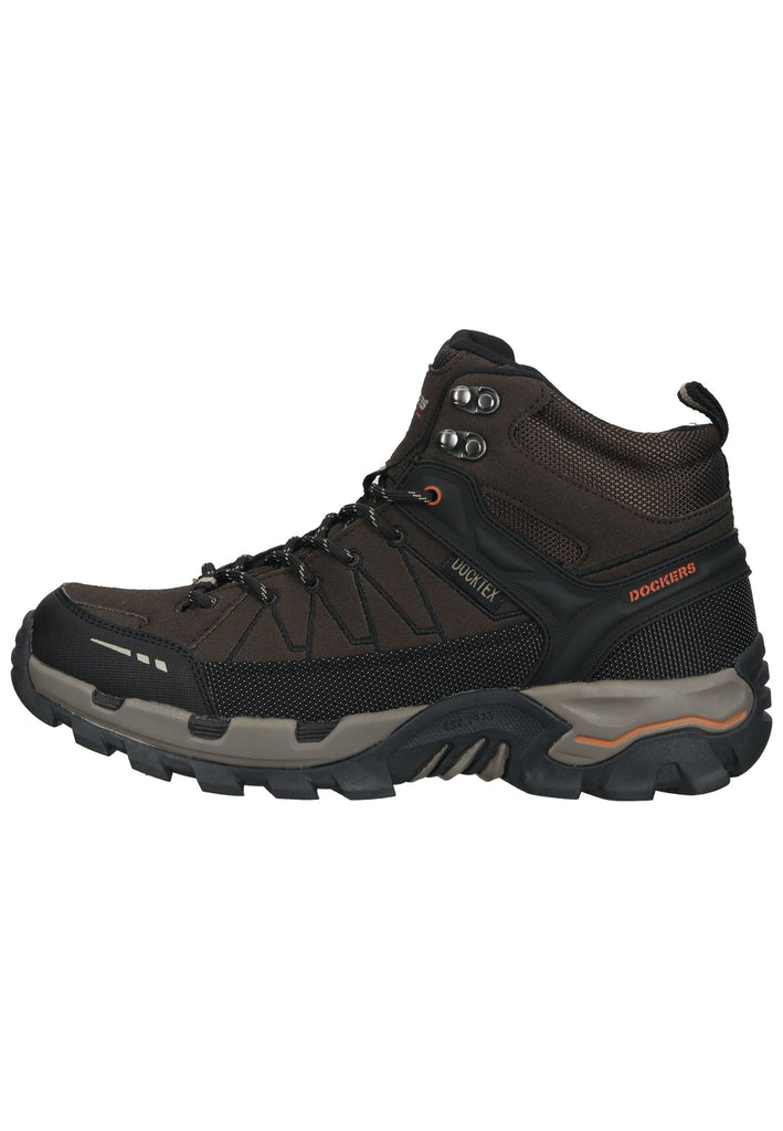 Sport- und Wanderschuhe Dockers Wanderschuhe Lederimitat Braun/Schwarz
