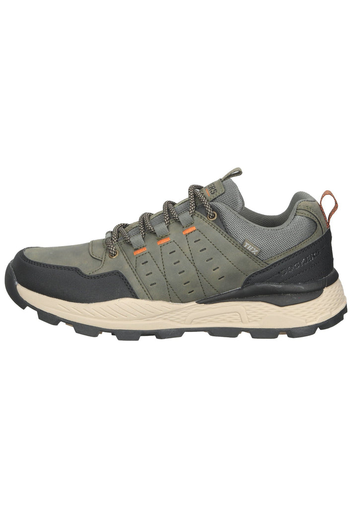 Sport- und Wanderschuhe Dockers Wanderschuhe Lederimitat Olive/Schwarz