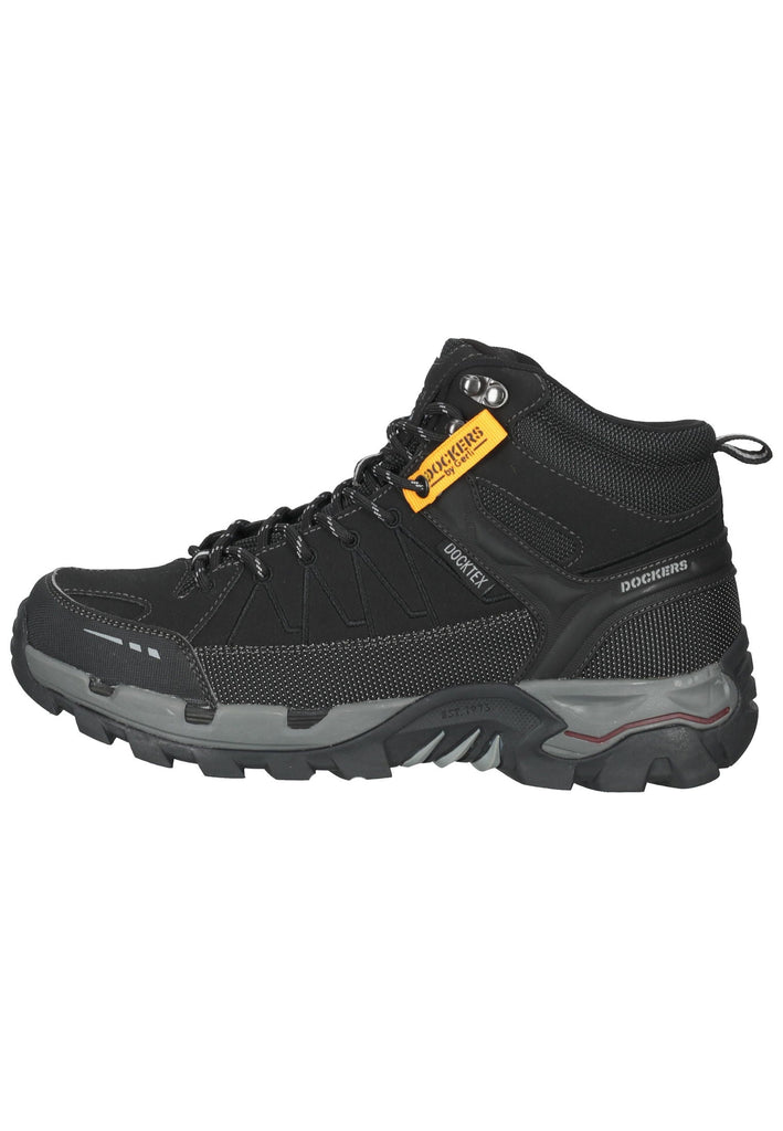 Sport- und Wanderschuhe Dockers Wanderschuhe Lederimitat Schwarz
