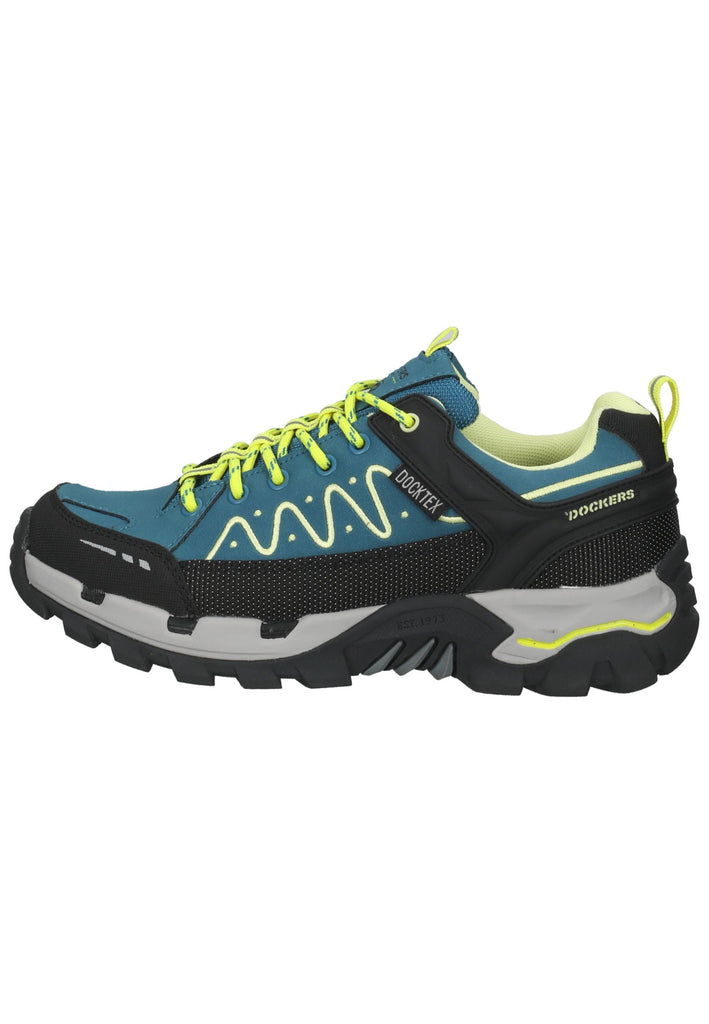 Sport- und Wanderschuhe Dockers Wanderschuhe Textil Blau/Grün