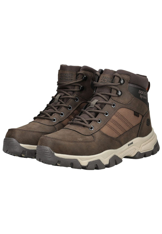 Dockers Stiefel Lederimitat Cafe Warmfutter