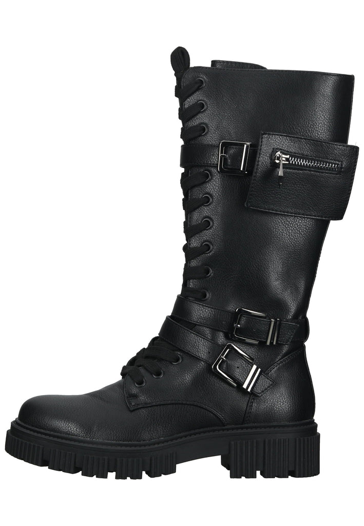 Dockers Stiefel Lederimitat Schwarz