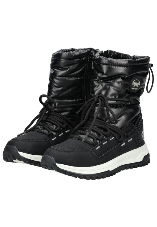 Dockers Stiefel Nylon Schwarz Warmfutter
