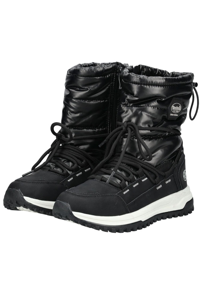 Dockers Stiefel Nylon Schwarz Warmfutter