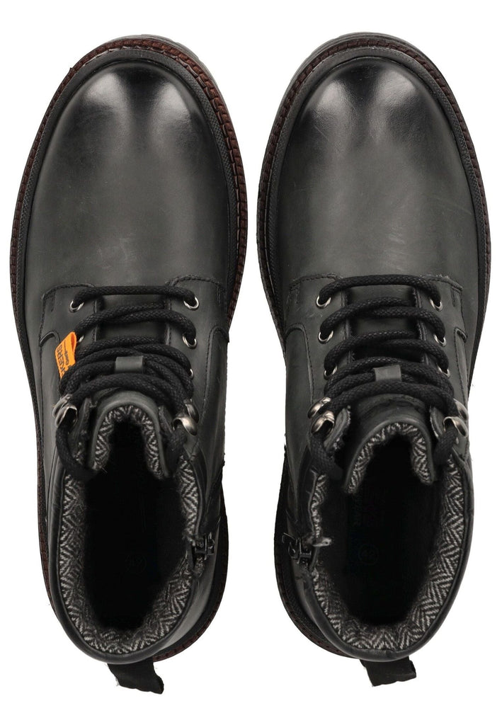 Dockers Stiefelette Glattleder Schwarz