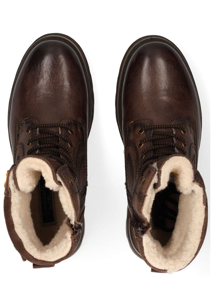Dockers Stiefelette Leder Braun Warmfutter