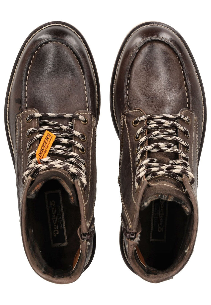 Dockers Stiefelette Leder Cafe