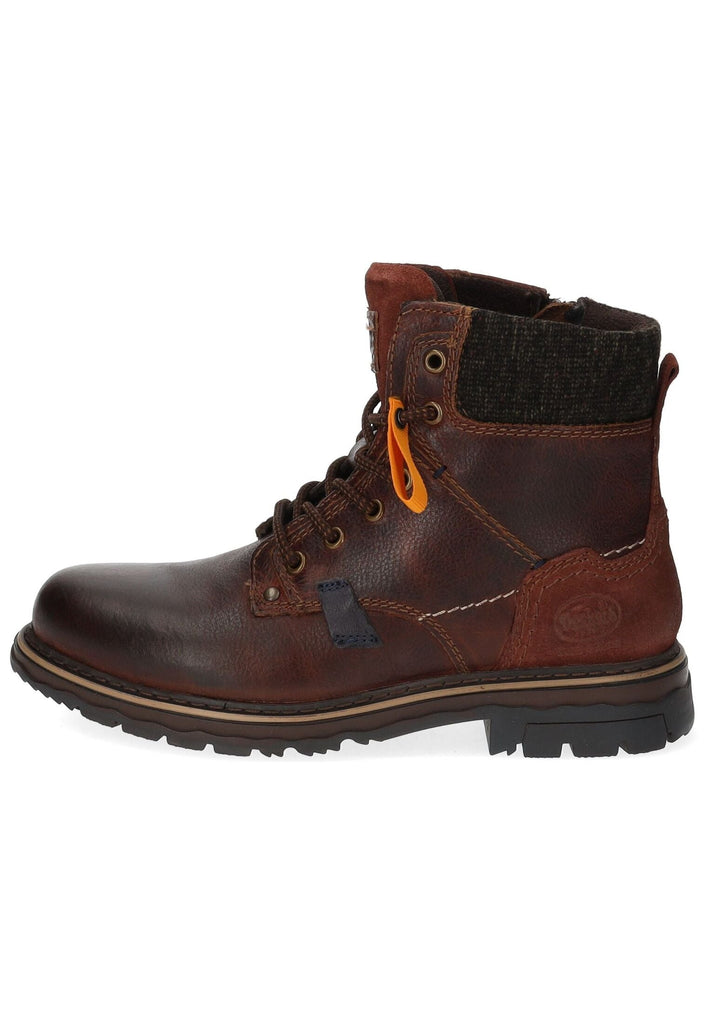 Dockers Stiefelette Leder Cognac Warmfutter