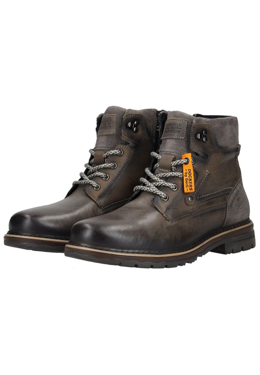 Dockers Stiefelette Leder Dunkelgrau
