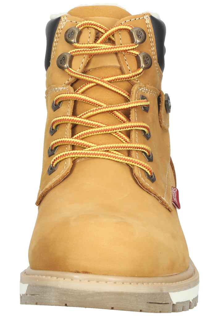Dockers Stiefelette Leder Golden Tan Warmfutter