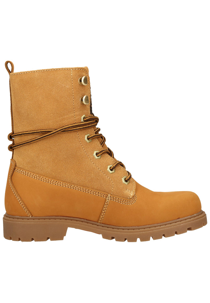 Dockers Stiefelette Leder Golden Tan Warmfutter