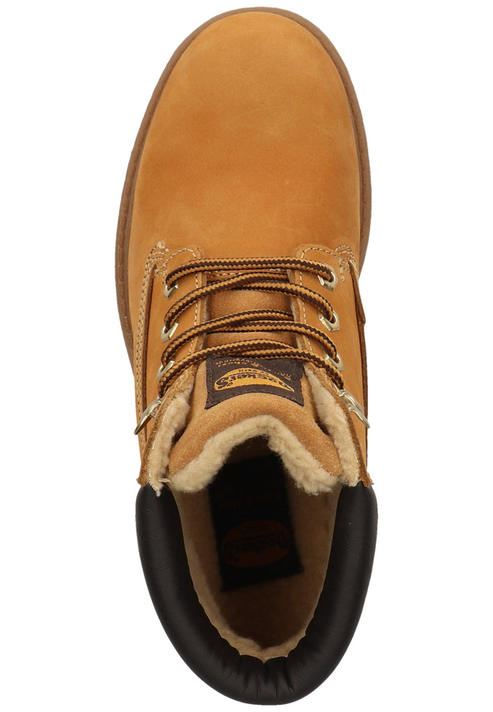 Dockers Stiefelette Leder Golden Tan Warmfutter