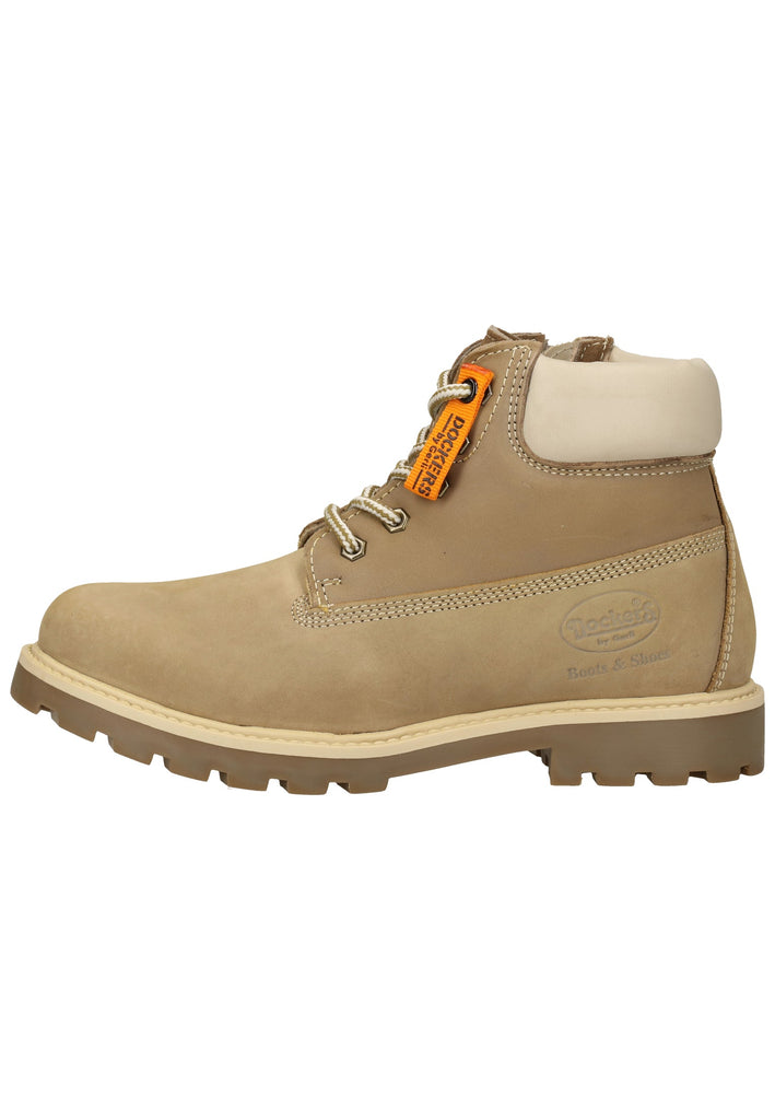 Dockers Stiefelette Leder Hellgrau Warmfutter