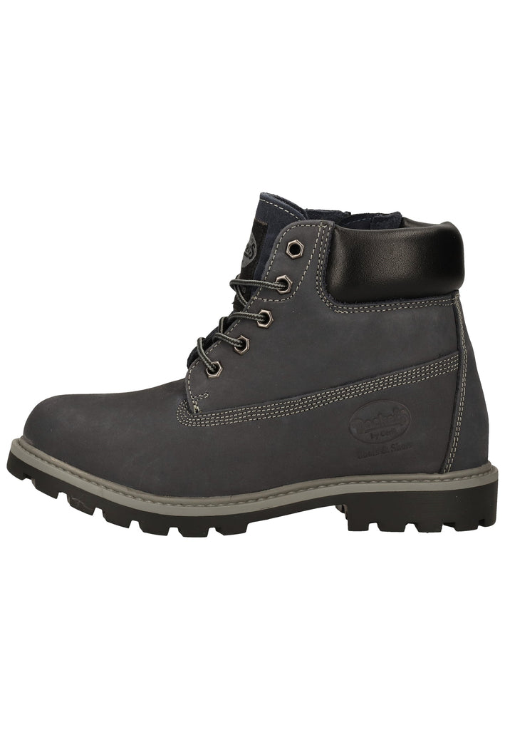 Dockers Stiefelette Leder Navy Warmfutter