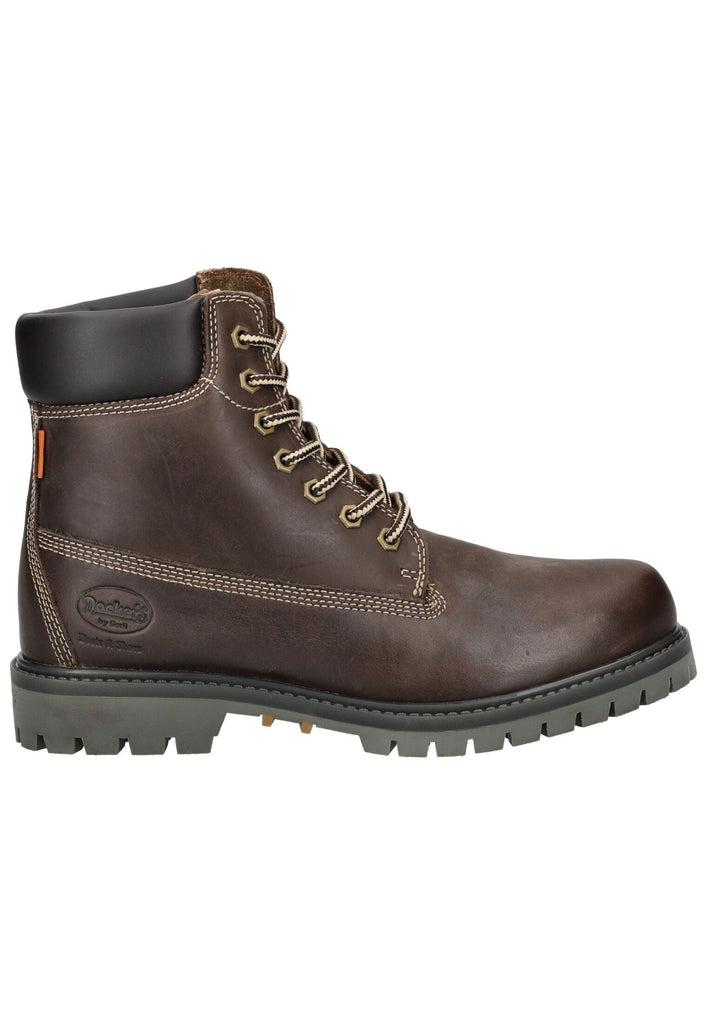 Dockers Stiefelette Leder Schoko Warmfutter