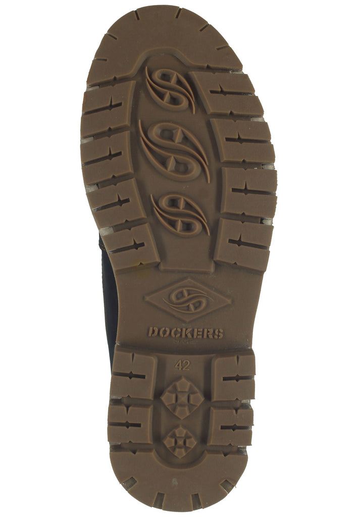 Dockers Stiefelette Leder Schoko Warmfutter