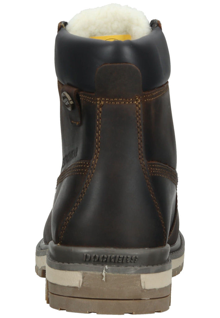 Dockers Stiefelette Leder Schoko Warmfutter