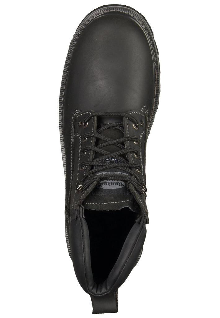 Dockers Stiefelette Leder Schwarz
