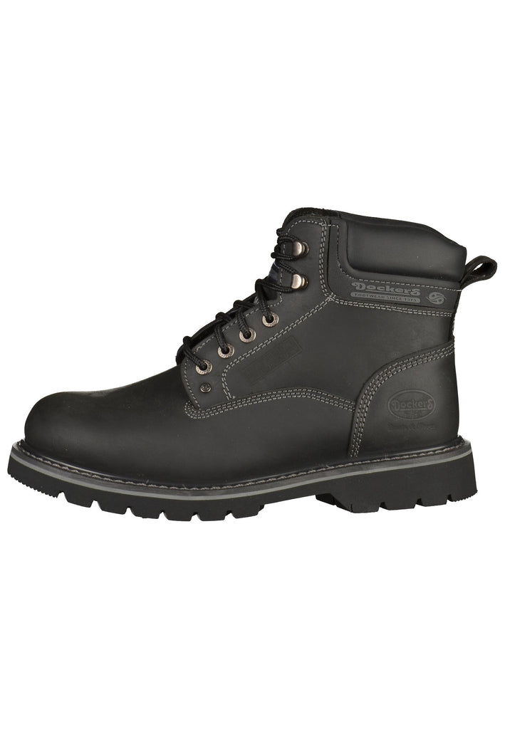 Dockers Stiefelette Leder Schwarz