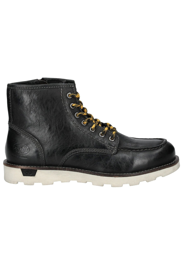 Dockers Stiefelette Leder Schwarz