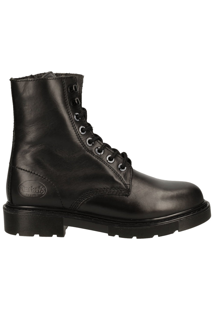 Dockers Stiefelette Leder Schwarz
