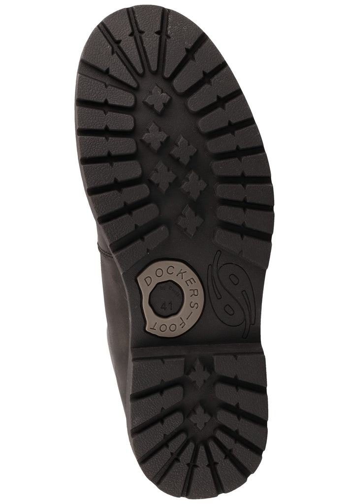 Dockers Stiefelette Leder Schwarz