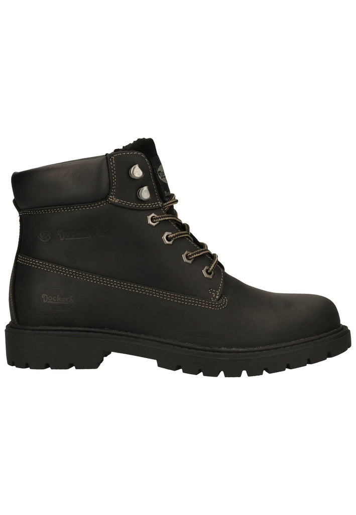 Dockers Stiefelette Leder Schwarz