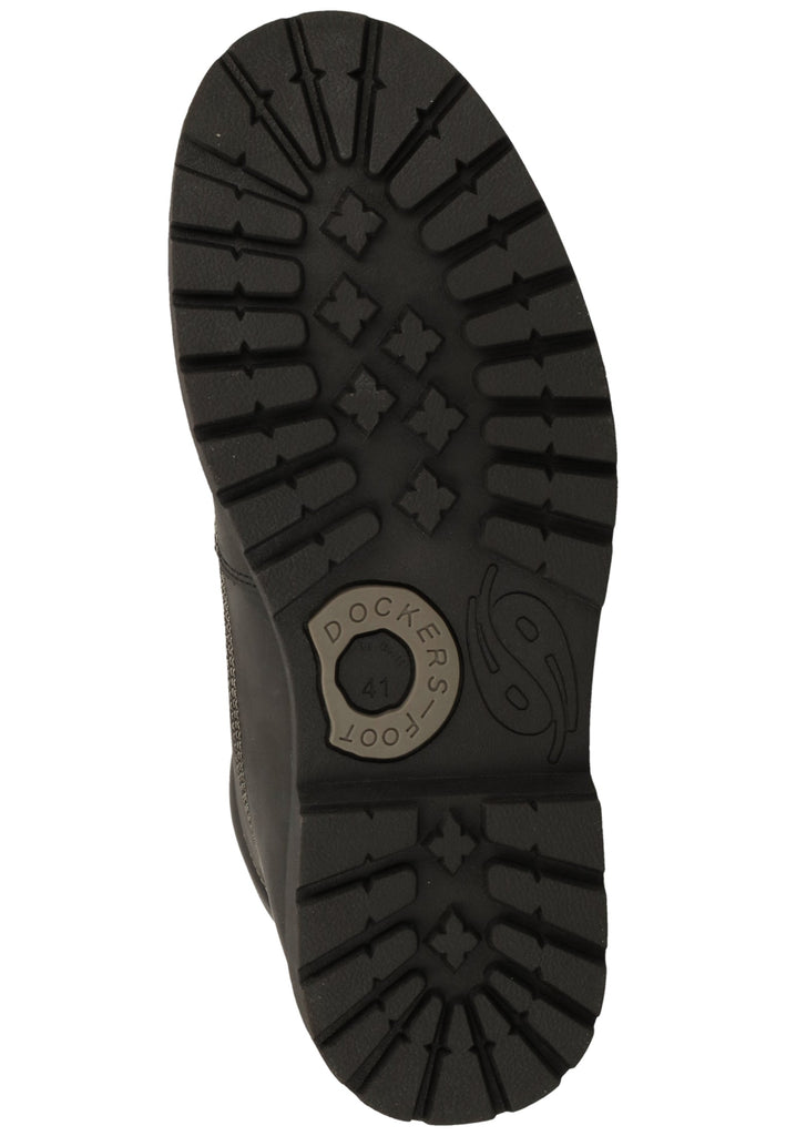 Dockers Stiefelette Leder Schwarz
